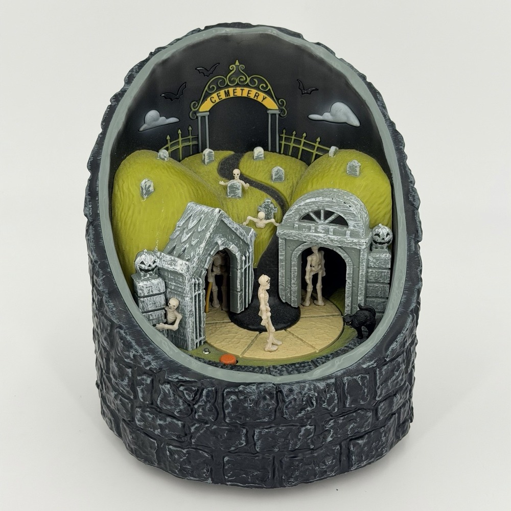 Animated Graveyard Scene Halloween Lights Music Cemetery Decor Hyde & Eek Target